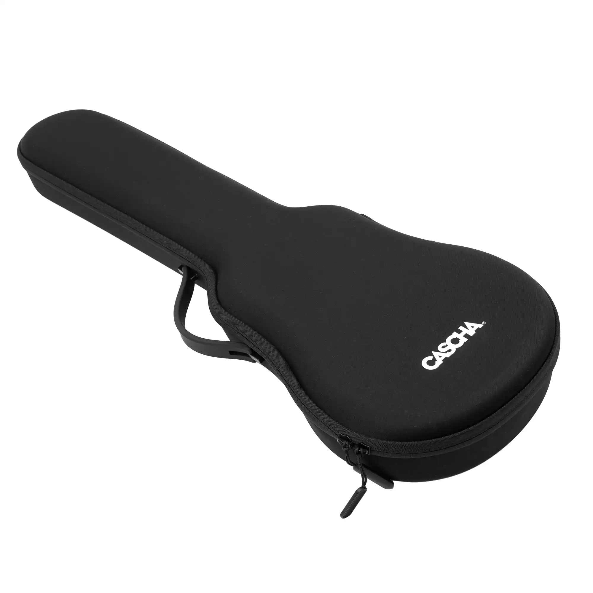 Cascha Carbon Black E-Ukulele Set