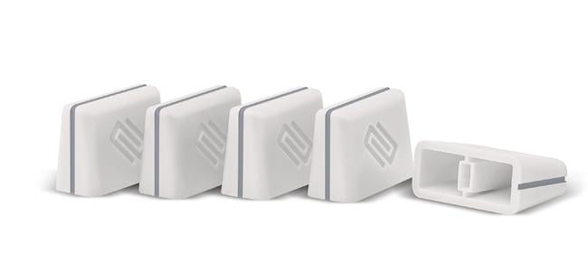 Reloop Fader-Cap-Set Weiss 5 Stk.
