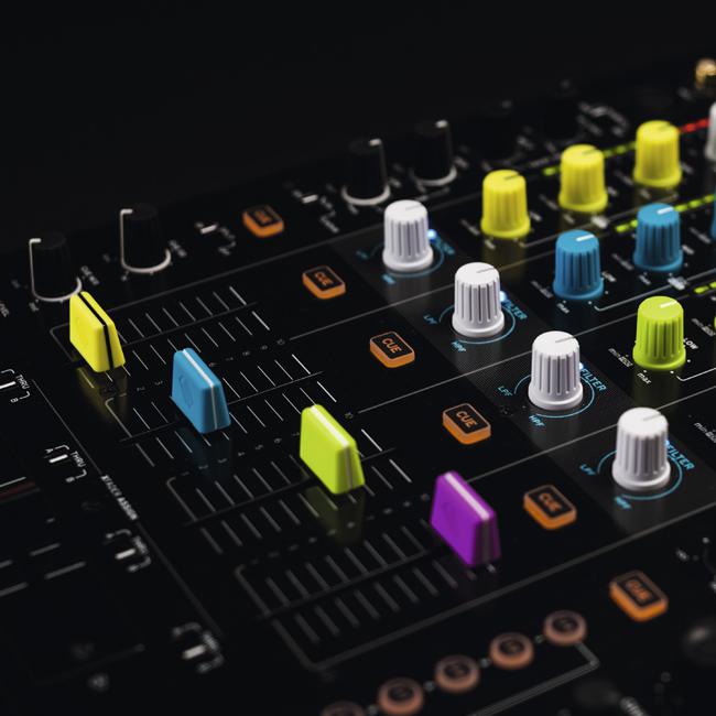 Reloop Fader-Cap-Set Weiss 5 Stk.
