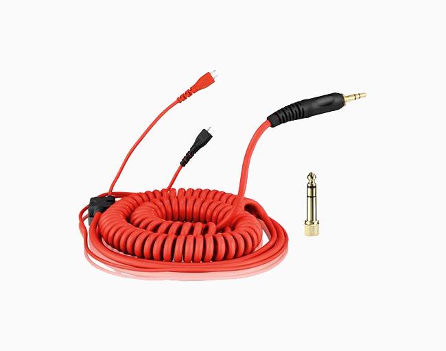 Zomo Sennheiser Ersatzkabel HD-25 rot spiral