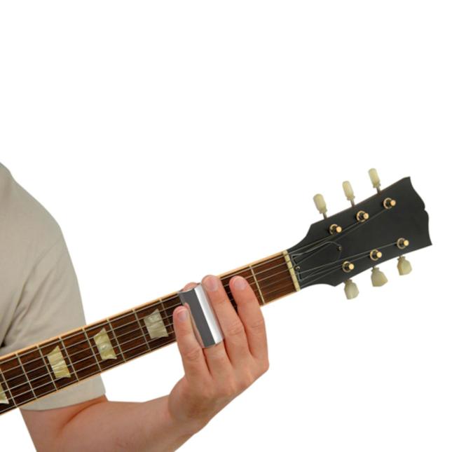D´Addario Gitarren-Slide verchromtes Messing Medium