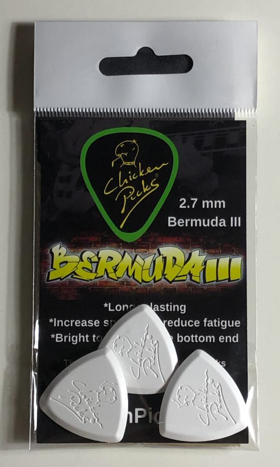 Chickenpicks Bermuda 2,7mm 3-Pick Package