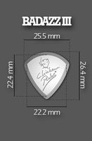 Chickenpicks Badazz III 2.0mm 3-Pick Package