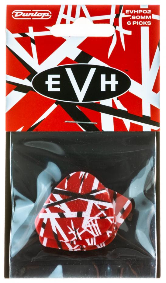 Dunlop EVH Frankenstein Picks, Players Pack, 6 pcs., 0.60 mm