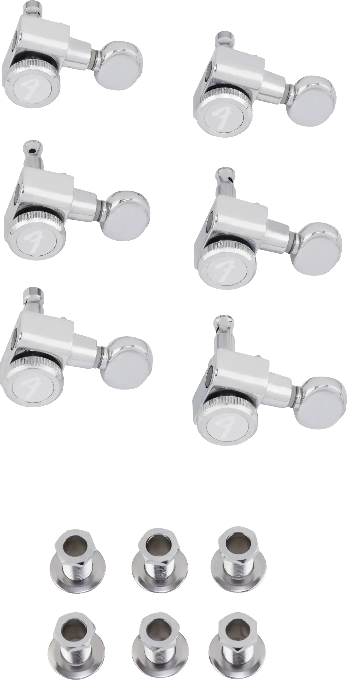 Fender® Staggered Locking Tuners with Vintage-Style Buttons