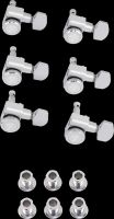 Fender Locking Stratocaster®/Telecaster® Staggered Tuning Machines Polished Chrome