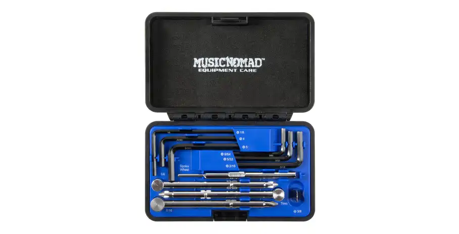 MusicNomad Premium Guitar Tech Truss Rod Wrench Set