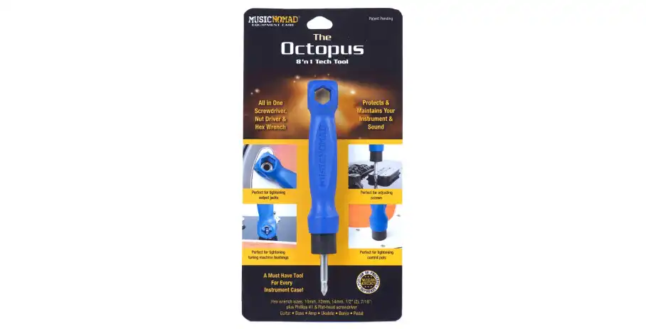 MusicNomad The Octopus 8-In-1 Tech Tool