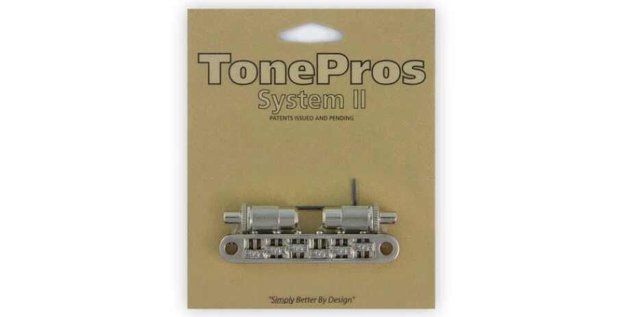 TonePros TPFR Roller Bridge Large Post Nickel