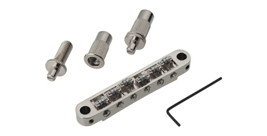 TonePros TPFR Roller Bridge Large Post Nickel
