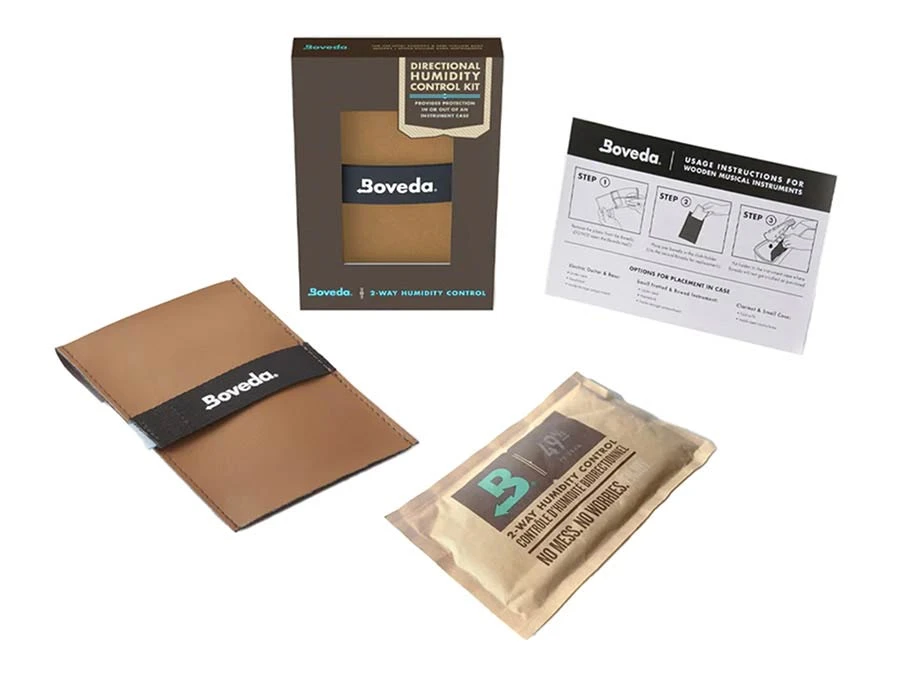 Boveda Starter Kit DK mit Einfach Etui für Gitarre