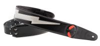 Right On! Bolt II Silver Glitter Guitar Strap