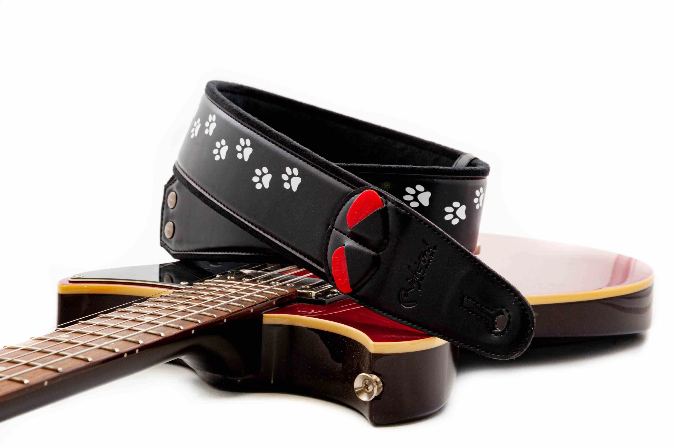 Right On! CAT Black Gitarrengurt