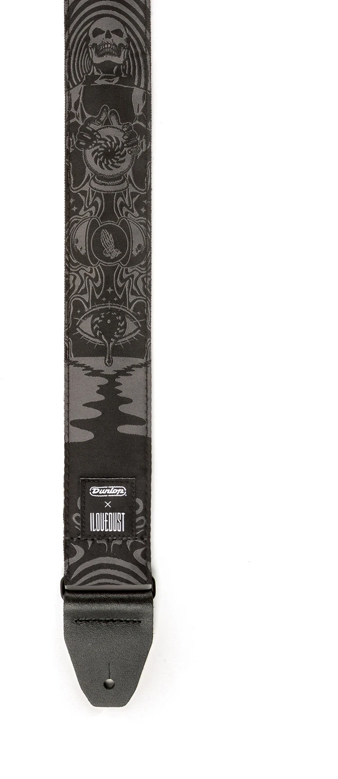 Dunlop Jacquard ILOVEDUST Endless Midnight - Black/White