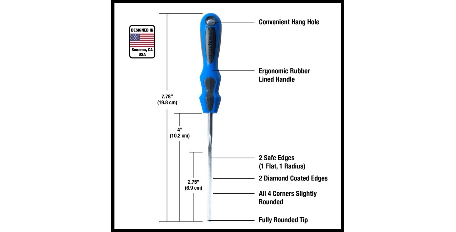 MusicNomad Fret End Dressing File