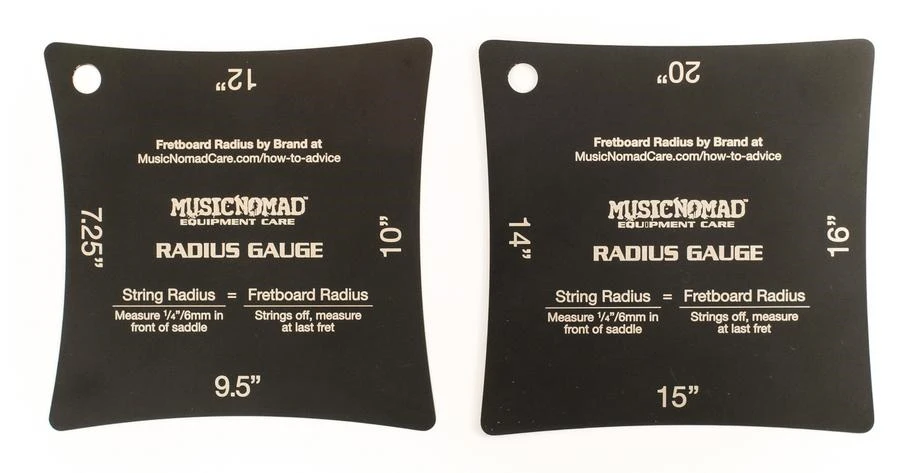 MusicNomad Precision Radius Gauge Set
