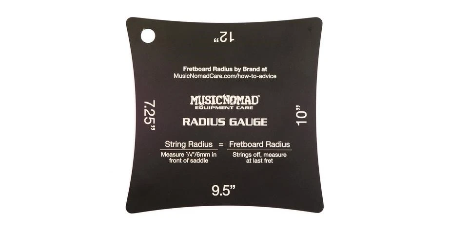 MusicNomad Precision Radius Gauge Set