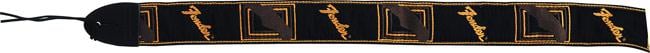 Fender Monogrammed Strap blk/yellow/brown