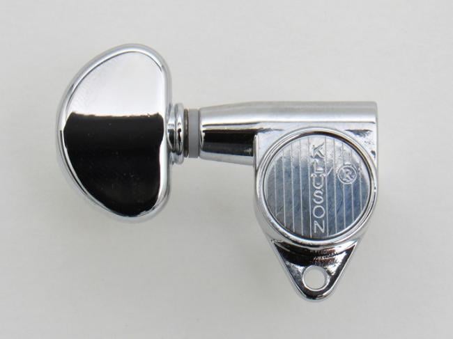 Kluson Mechaniken 3+3 Roundbacks MG33C chrome