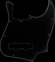 Fender Pickguard J-Bass Black 3-ply