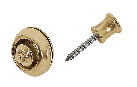 Dunlop Straplocks Dual Design Gold