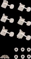 Fender American Vintage Stratocaster®/Telecaster® Tuning Machines Nickel (6)