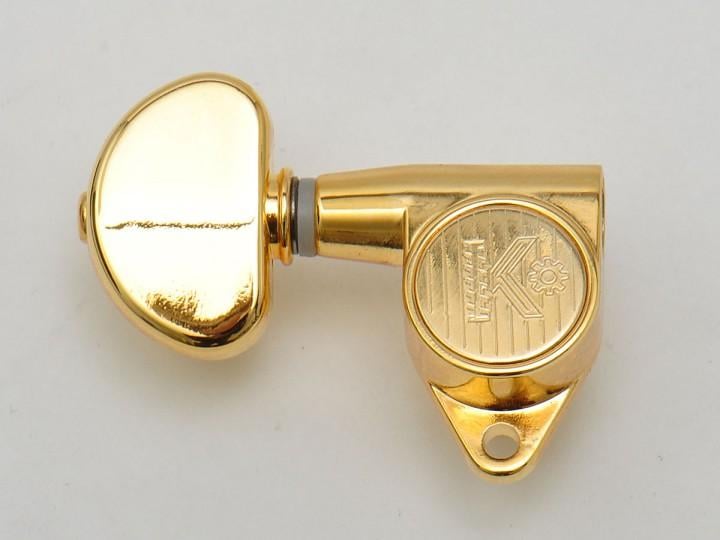 Kluson Mechanik 3+3 Roundbacks MG33G gold