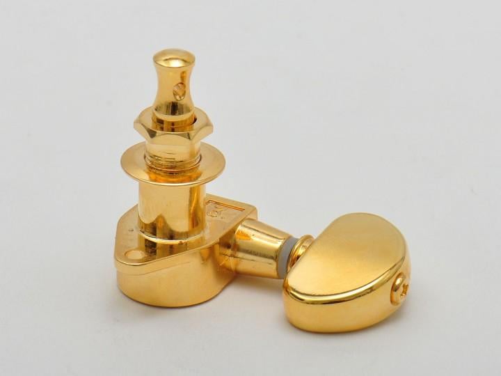 Kluson Mechanik 3+3 Roundbacks MG33G gold