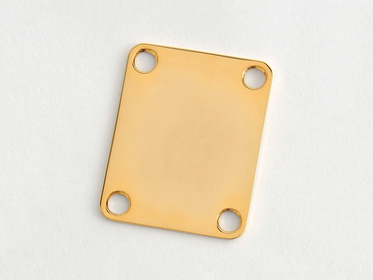 Halsplatte gold