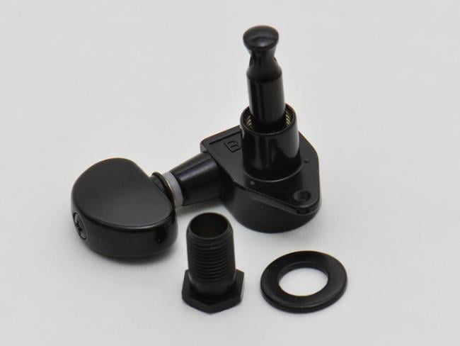 Kluson Mechaniken 3+3 Roundbacks MG33B black