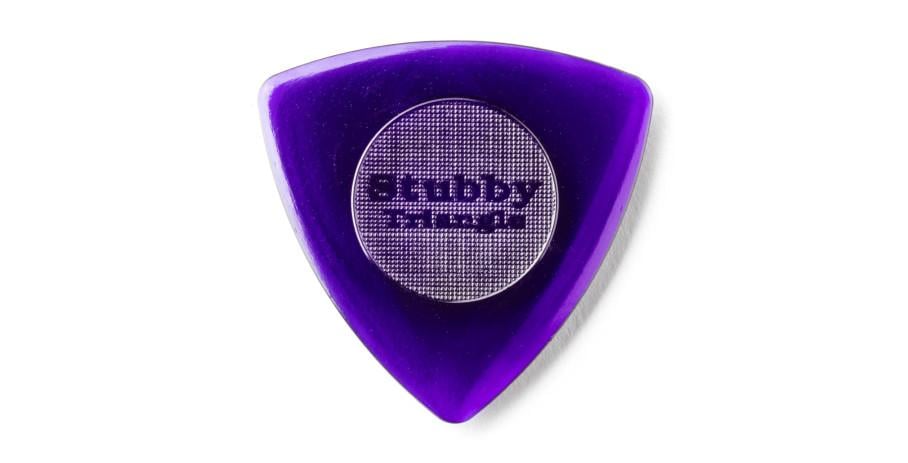 Dunlop Tri Stubby Picks Players Pack 6 pcs. dark purple 3.00 mm