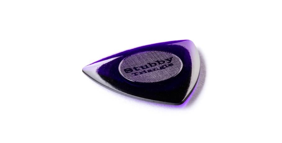 Dunlop Tri Stubby Picks Players Pack 6 pcs. dark purple 3.00 mm