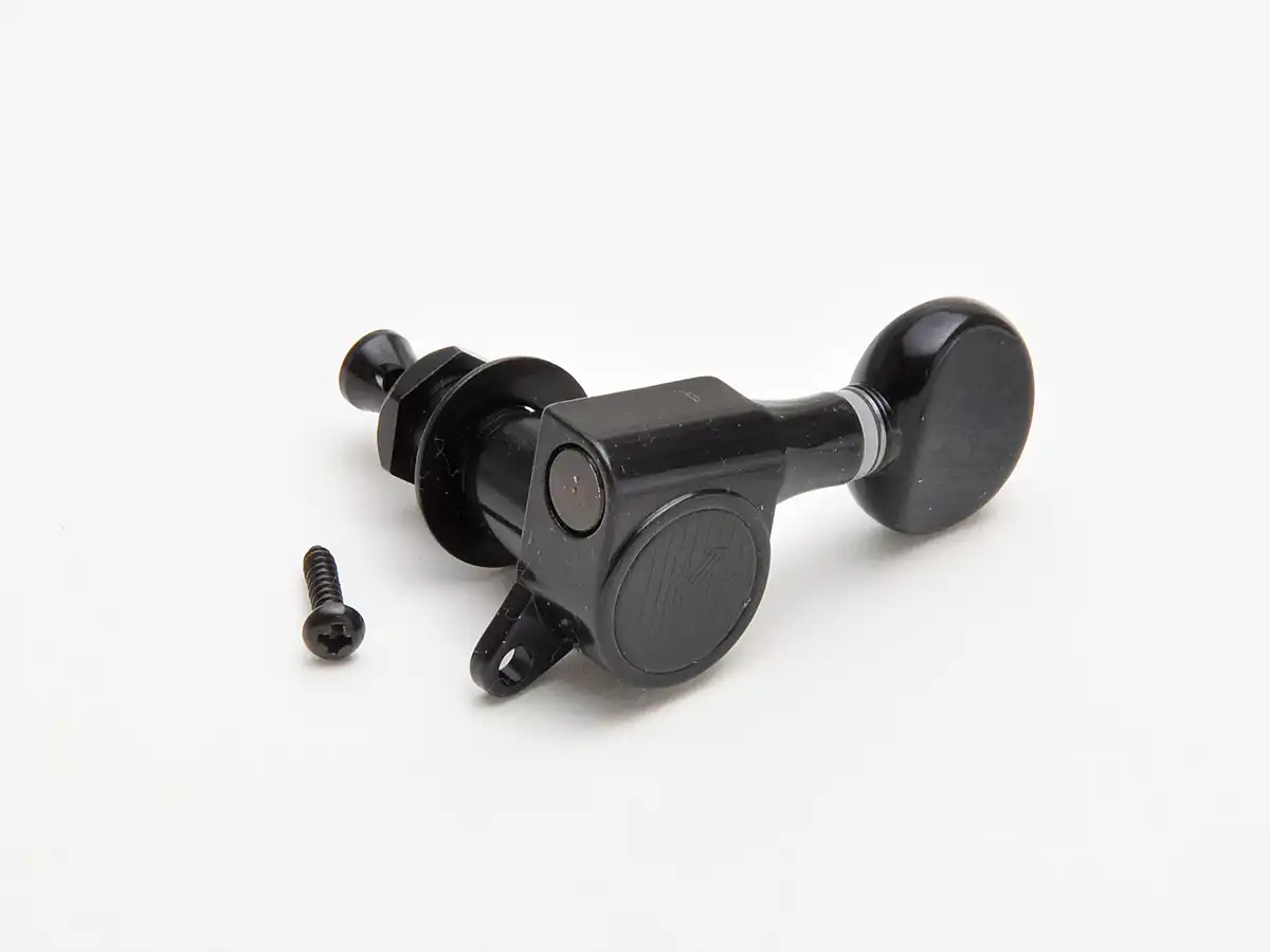 Kluson Mechanik 6line Roundbacks MK6LB black