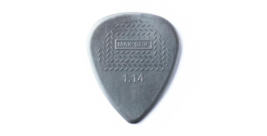 Dunlop Nylon Max Grip Standard Picks Player´s Pack 12 pcs. dark grey 1.14 mm