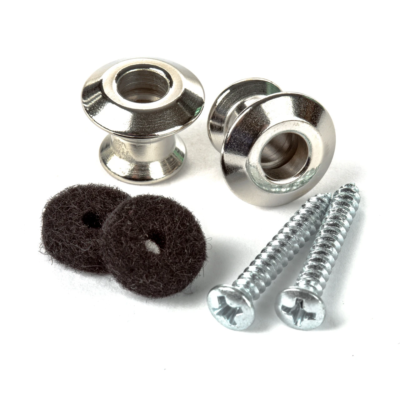 Dunlop Straplocks Dual Design Nickel Gurtpin