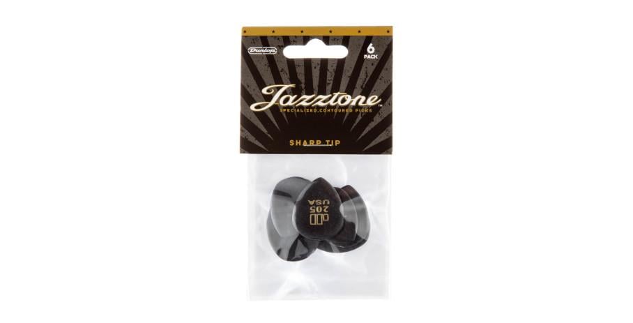 Dunlop Jazztone Picks Player´s Pack 6 pcs. tear drop point tip