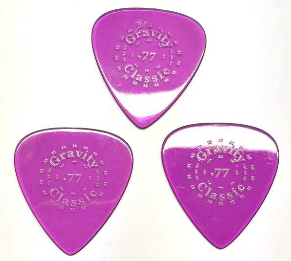 GRAVITY Thin Classic Standard .77 Polished Purple 3-Pack