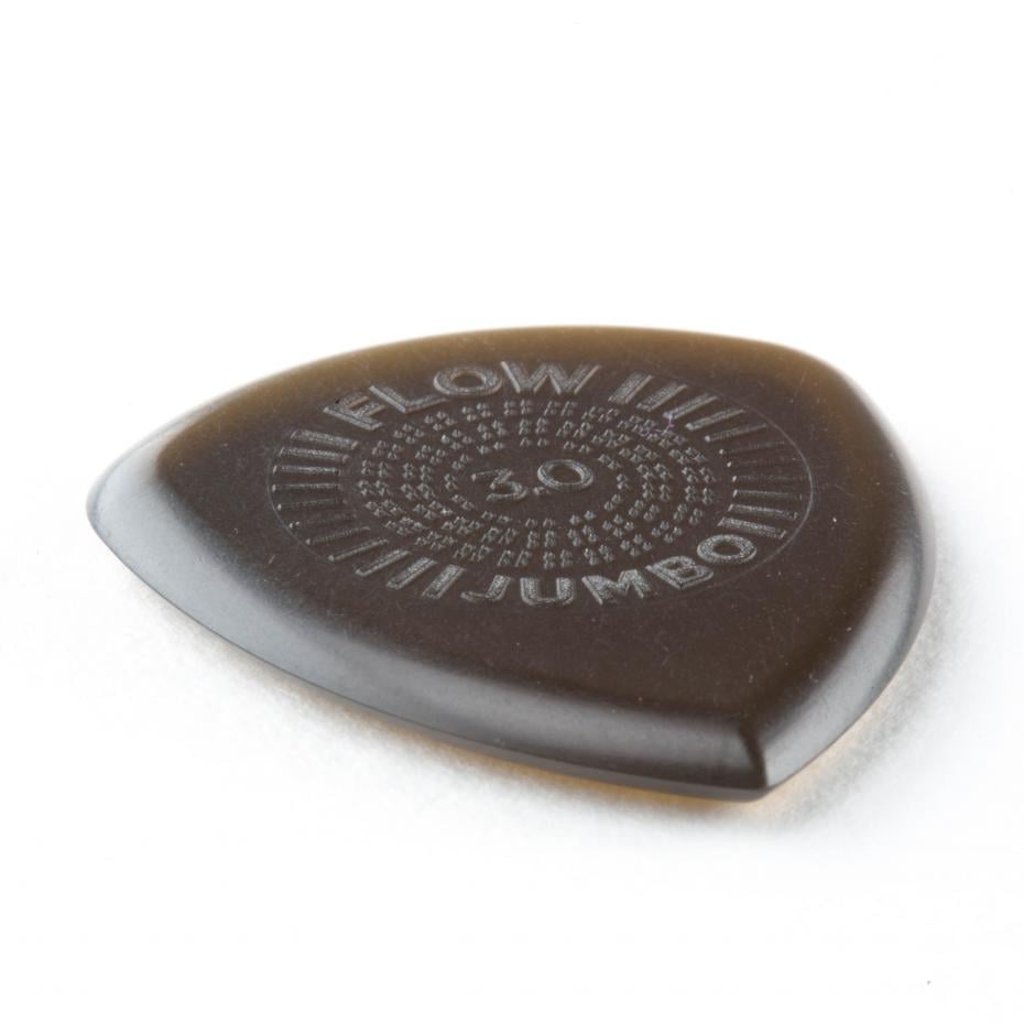 Dunlop Flow Jumbo Picks with Grip Player´s Pack 3 pcs., olive 3.00 mm