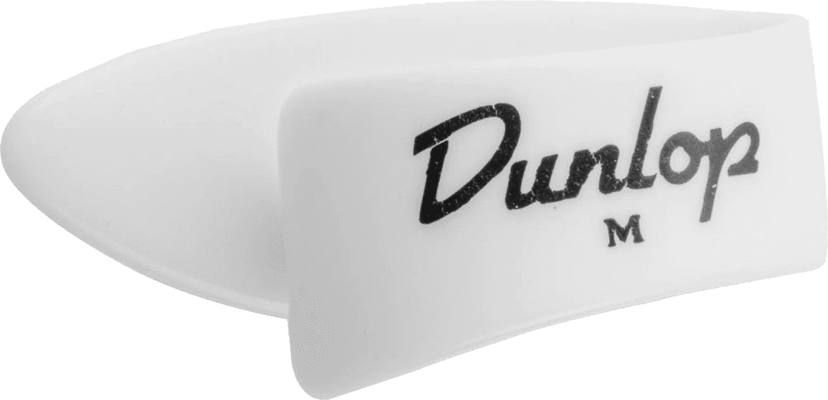 Dunlop Daumenpicks 9012R white plastik LEFT