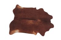 DRUMnBASE Drumteppich 185x160cm Vegan Cow Brown