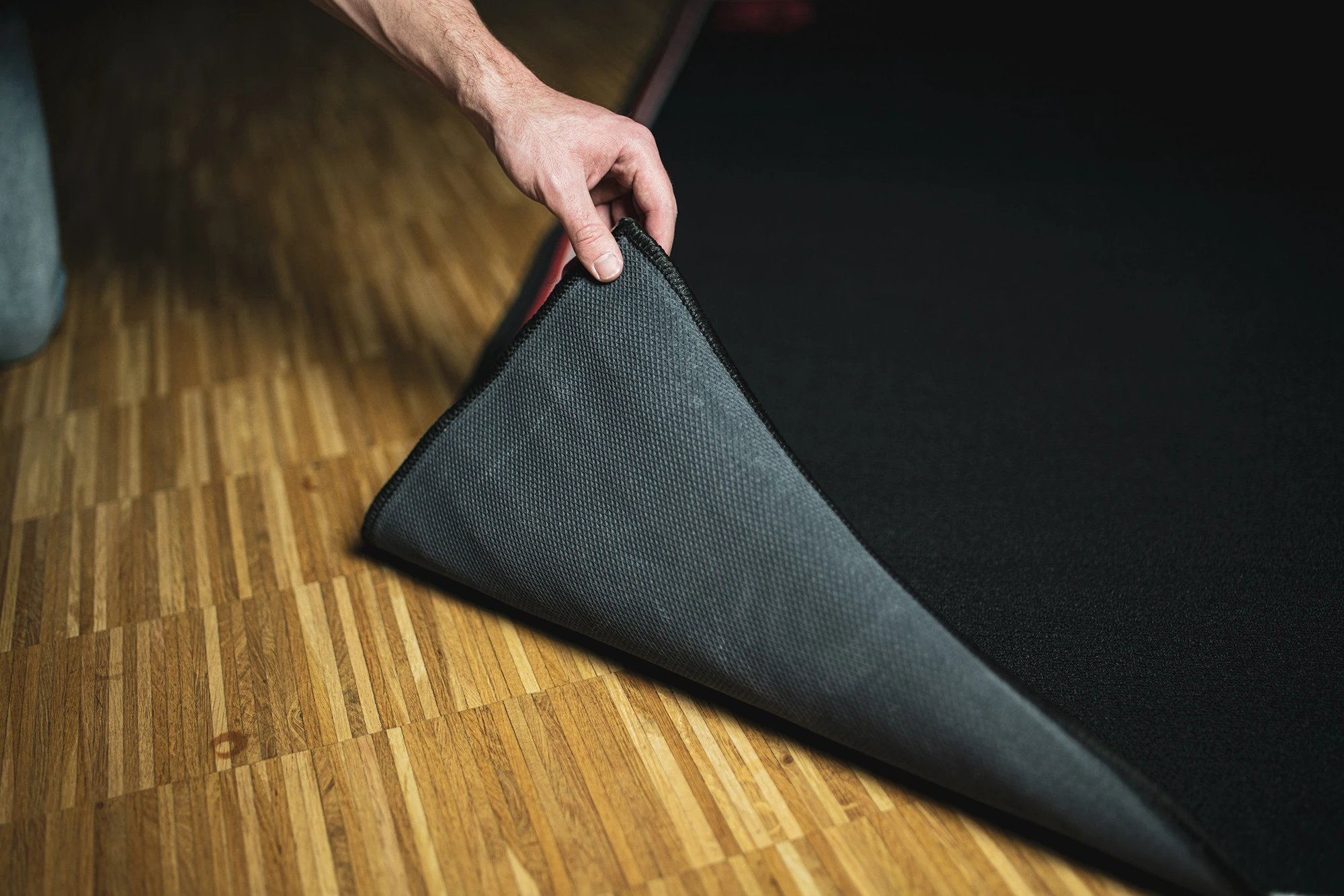 Meinl 160x200 schwarz, Drumteppich