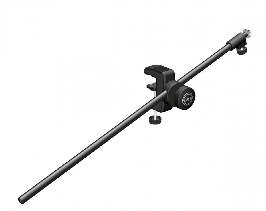 K&M 258 Tisch-Mikrofonklammer schwarz